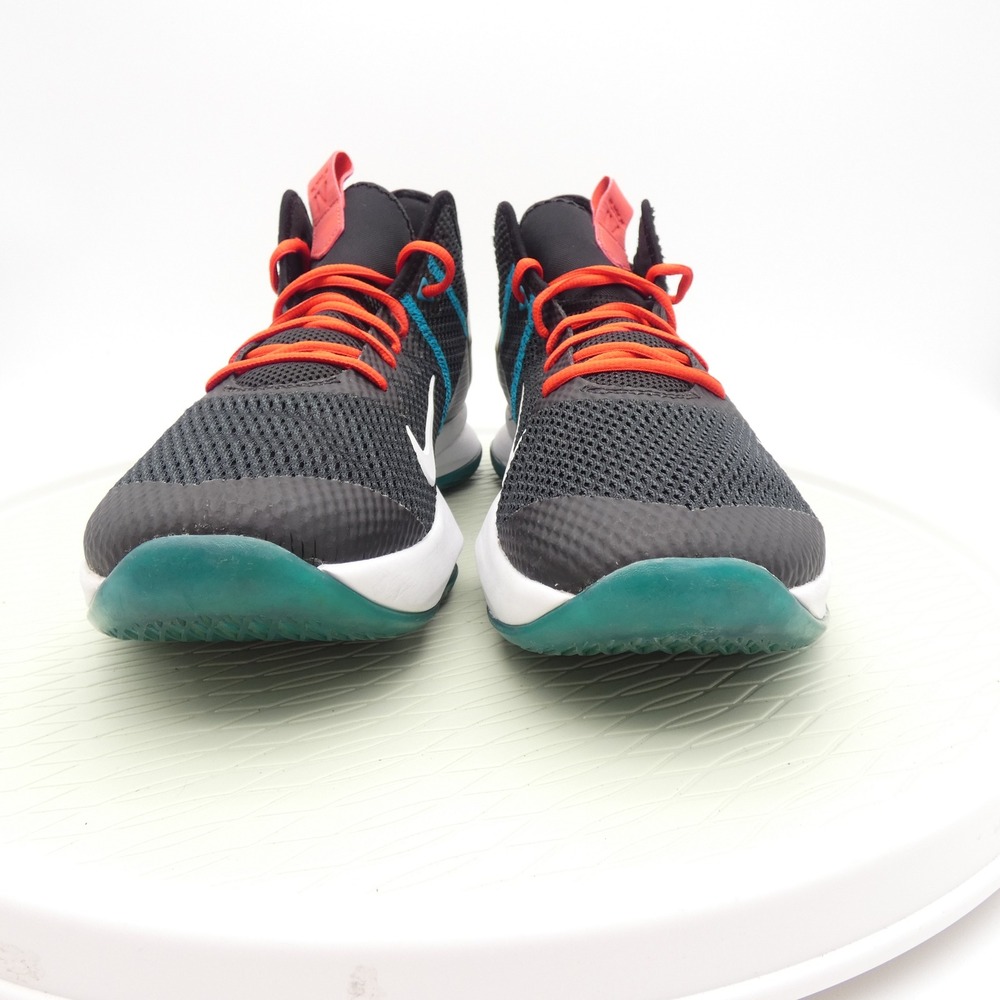 Nike LeBron Witness 5 Black Bright Crimson Basketball Shoes BV7427-005 Mens 13 - Picture 2 of 9